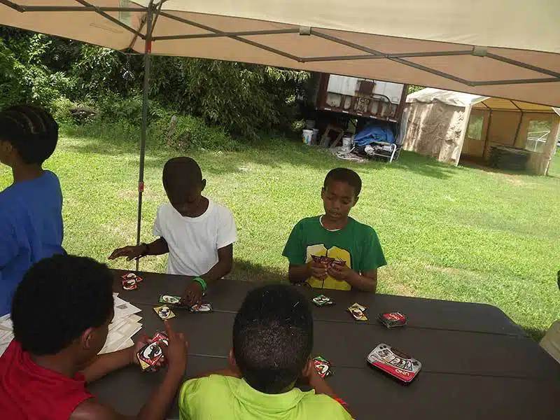 Summertime activities for everyone.